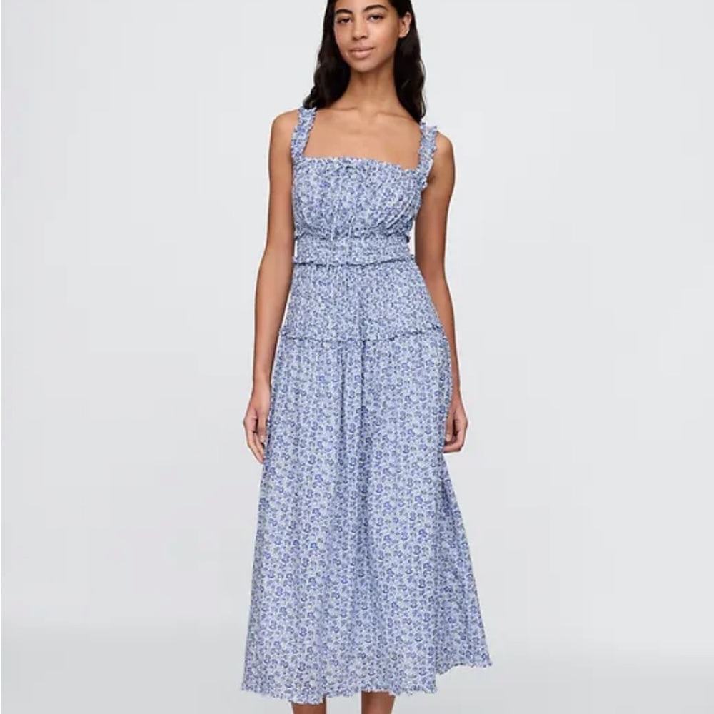 NWT Gap x Doen Floral Midi Dress